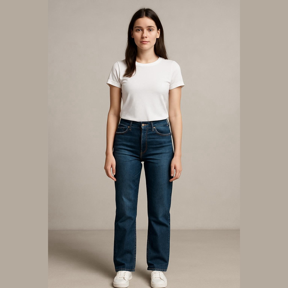 Women's Foxy Jeans Juniors 9 Boot Cut Dark Blue Red Denim